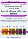 pH meet-strip voor pH = 4,0 tot 7,0 - Fabrikant: Merck 